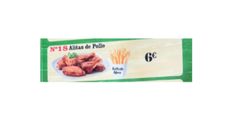 Nº18 Alitas de Pollo