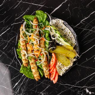 Plat kebab Poulet