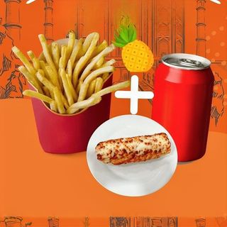 Menú gratinado tropical