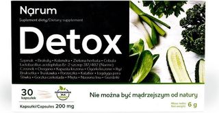Detox Narine 200 mg 30 kapsułek Narum