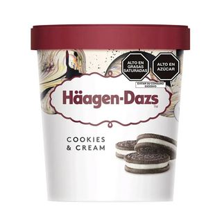 Helado Haagen-Dazn Cookies & Cream (100 Ml.)