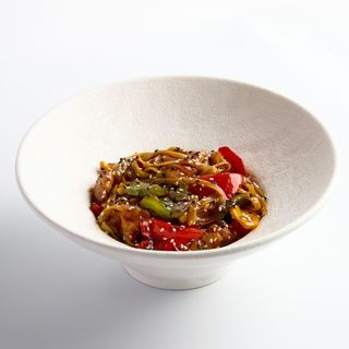 Удон с курицей 