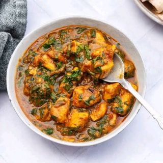 Palak chicken 