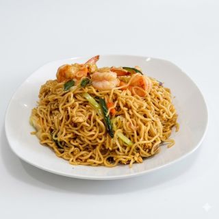Fideos Con Mariscos