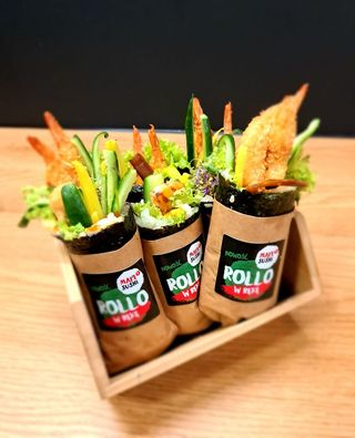 Rollo Krewetka w TEMPURZE