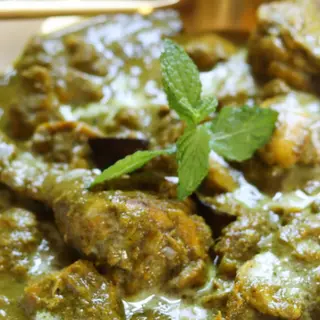 Chicken saag