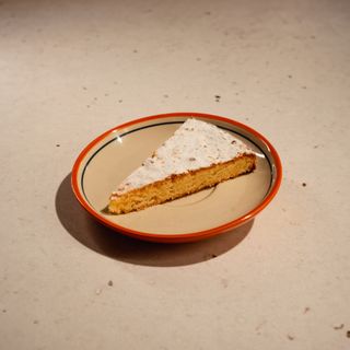 Porción De Tarta Santiago