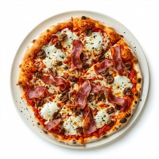 Pizza Quattro Carni  mare