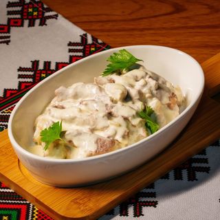 Pork Stroganoff