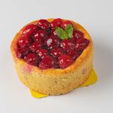 Мини пирог "малина-шоколад"