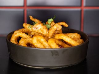 Tempura calamari