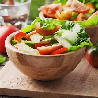 კიტრი-პომიდვრის სალათი