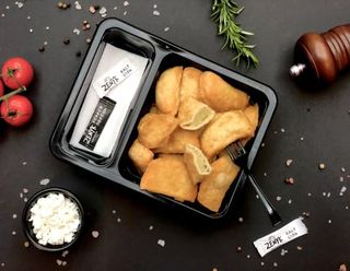 Смажені вареники XL  з картоплею та сиром 270 г.