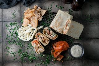 Шаурма Сулугуні з курочкою (480г)