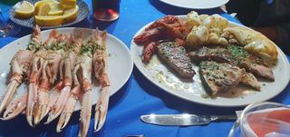 Grigliata spada e calamari 