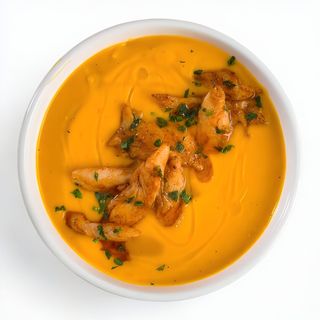 Supa crema de pui cu legume