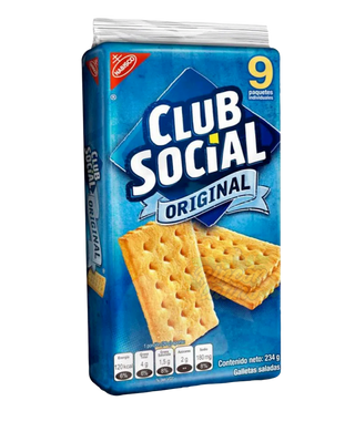 Galleta Club Social 234 G (pack De 9)