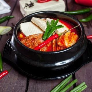 Kimchi tige spicy soup 500gr + rice