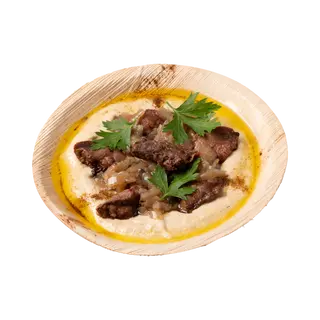 Hummus z wątróbką