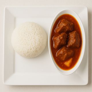 Sauce Tomate + Tripes De Bœuf + Riz