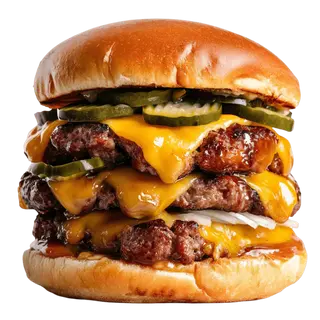 Triple Smash Burger