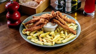 Pohovani pileći štapići