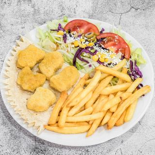 Menú plato Nuggets (6 uds.)