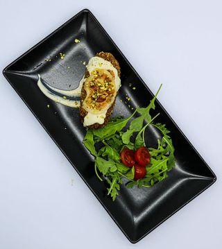 Crocchè viola bacon