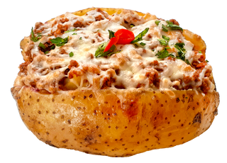 Kumpir Bolognaise