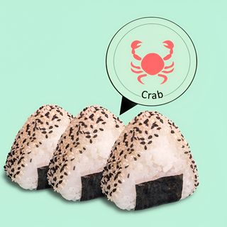 Spicy Crab Onigiri Set