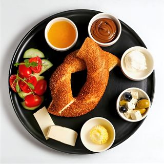 Завтрак с симитом  360 гр