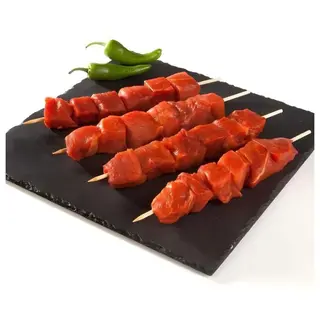 Pincho De Ternera A La Barbacoa (1 Ud.) 牛肉串 （炸串）