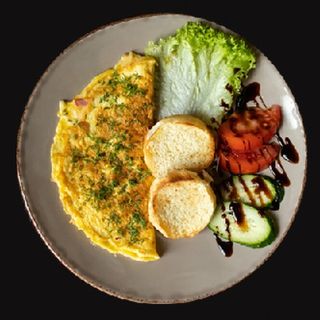 Омлет по-французьки з куркою