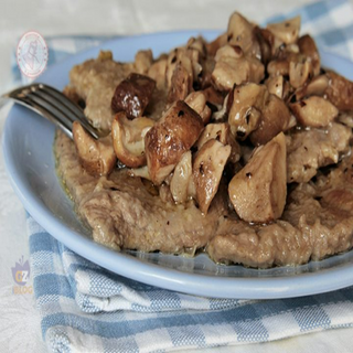 Scaloppine funghi porcini