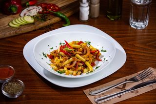 Fasole verde la tigaie