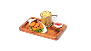 Куриные наггетсы с картофель фри    ( 380 г)