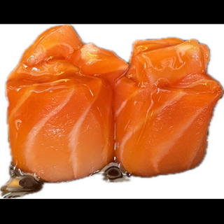 144. Gunkan salmón con salmón (2uds)