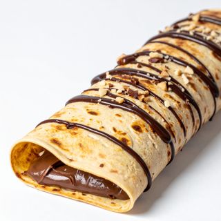 Piadina sottile farcita con vegano