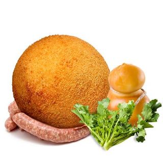 Arancina Friarielli, Salsiccia e Scamorza affumicata