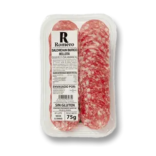 Loncheado de salchichón de bellota ibérico