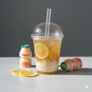 Limone & yakult tea