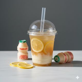 Limone & yakult tea