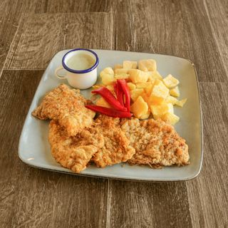 Escalopines al cabrales