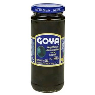 Oliwki czarne bez pestki GOYA. 0.358кг