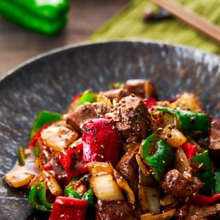 Salt and pepper beef