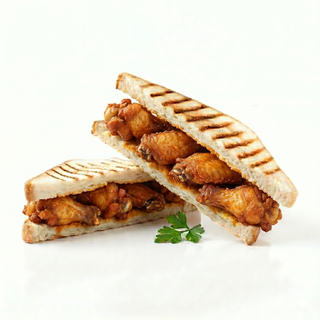 Sándwich De Alitas De Pollo
