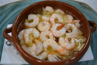 Tapa Langostinos Al Ajillo