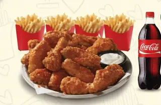 Wings family menù