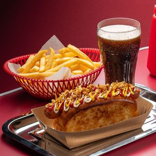 Комбо "Хот дог класичний та фрішка"