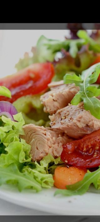 Ensalada Verde Con Atún